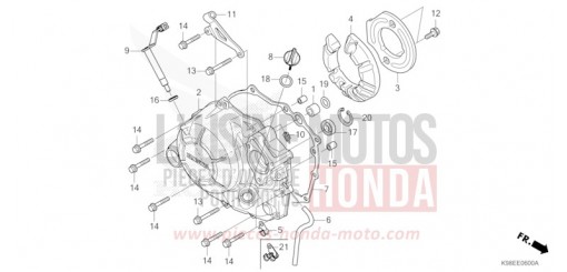 PANNEAU CARTER-MOTEUR D. CBF125NAR de 2024